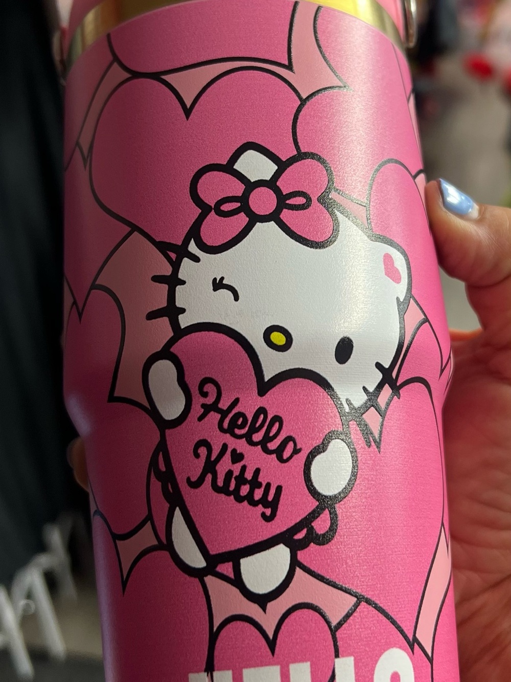 Hello Kitty Pink Heart Insulated Tumbler - Hello Kitty